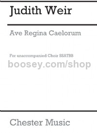 Ave Regina Caelorum (Vocal Score)