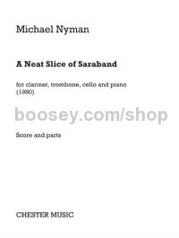 A Neat Slice of Saraband (Score & Parts)