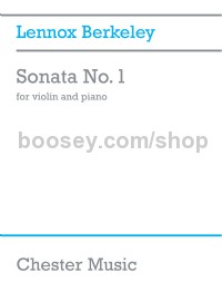 Sonata No.1 for Violin and Piano (Score & Parts)