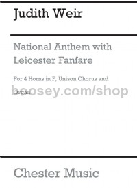 National Anthem with Leicester Fanfare (Vocal Score)