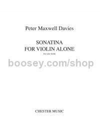Sonatina for Violin Alone