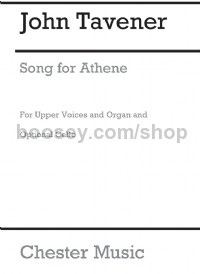 Song for Athene (Vocal Score)