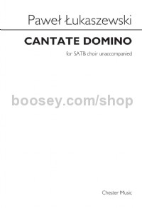 Cantate Domino (Vocal Score)