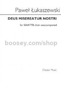 Deus Misereatur Nostri (Vocal Score)