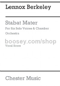 Stabat Mater (Vocal Score)
