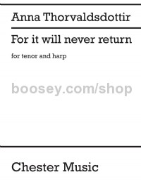 For it Will Never Return (Vocal Score)