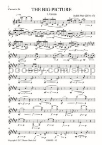 The Big Picture (Instrumental Parts) (Unison Voices, SATB, Clarinet, Percussion, Keyboard)