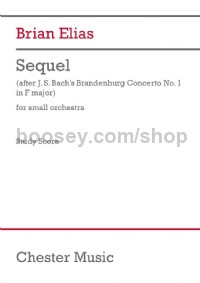 Sequel (to Brandenburg Concerto No. 1) (Study Score)
