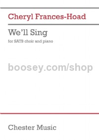 We'll Sing (SATB & Piano)