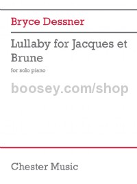 Lullaby for Jacques et Brune (Piano)