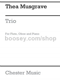 Trio for Flute, Oboe & Piano (Score & Parts)