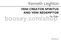 Veni Creator Spiritus and Veni Redemptor