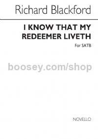 I Know that My Redeemer Liveth (Vocal Score)