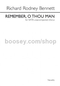 Remember O Thou Man (Vocal Score)