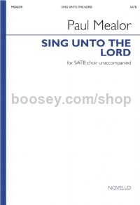 Sing Unto The Lord A New Song (SATB Voices)