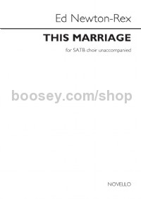 This Marriage (Vocal Score)