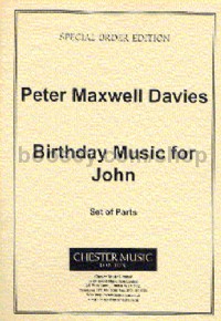 Birthday Music for John (Set of Parts)