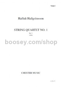 String Quartet No.1 (Set of Parts)