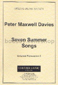 Seven Summer Songs (Untuned Percussion III Part)