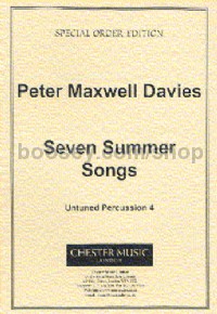 Seven Summer Songs (Untuned Percussion IV Part)