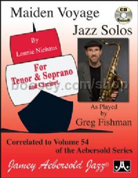 Maiden Voyage Jazz Solos for tenor saxophone (+ CD)