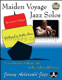 Maiden Voyage Jazz Solos trumpet Book & CD (Jamey Aebersold Jazz Play-along)