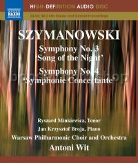 Symphonies 3-4 (Naxos Blu-Ray Audio Disc)