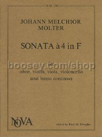 Sonata A 4 In F Ob/vln/vla 1c