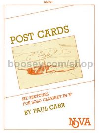 Postcards (solo Clarinet) 