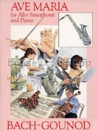Ave Maria Bach/gounod Alto Sax & Piano 