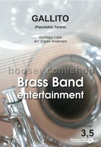 Gallito - Pasodoble Torero (Brass Band Score & Parts)