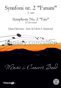 Symfoni nr. 1 'Fatum' - 1. sats (Concert Band Score & Parts)