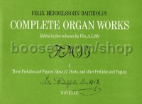 Complete Organ Works, Vol.I