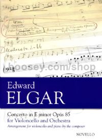 Cello Concerto in E Minor, Op.85 (Cello & Piano)