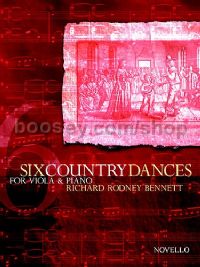 Six Country Dances (Viola & Piano)