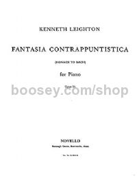 Fantasia Contrappuntistica for piano