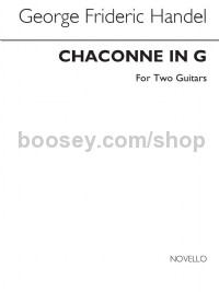 Chaconne In G For Guitar Duet
