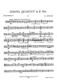 String Quartet in Eb Major (Parts)