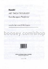 Art Thou Troubled? (High Voice & Piano)