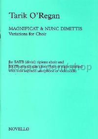 Magnificat and Nunc Dimittis: Variations for Choir (SATB, Soprano Saxophone & Violoncello)