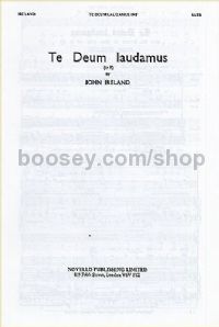 Te Deum Laudamus in F Major (SATB & Organ)