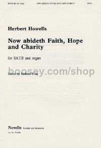 Now Abideth Faith, Hope and Charity (SATB)