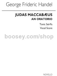 Judas Maccabaeus (tonic Sol-fa) (Vocal Score)