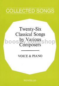 Twenty-Six Classical Songs By Various Composers