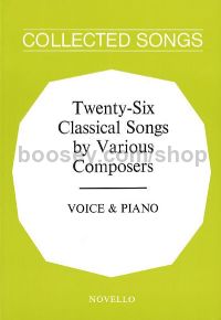 Twenty-Six Classical Songs By Various Composers