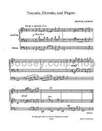Toccata, Chorale & Fugue (Organ)