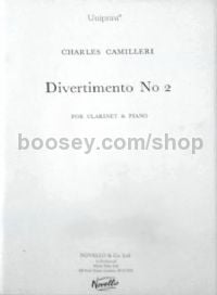 Divertimento No.2 (Clarinet & Piano)