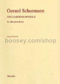 The Gardens of Exile (Violoncello & Orchestra) (Study Score)