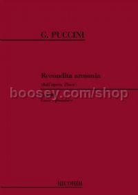 Recondita Armonia from "Tosca" (Tenor & Piano)