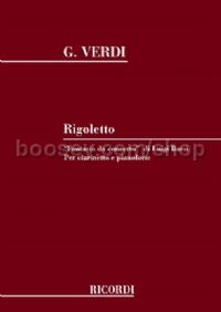 Rigoletto, Fantasia di Concerto (Clarinet & Piano)